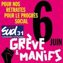 SUD Collectivités Territoriales de la Haute-Garonne : le combat contre la réforme des retraites continue !