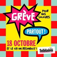 SUD Collectivités Territoriales de la Haute-Garonne : Appel à la grève le 18 octobre 