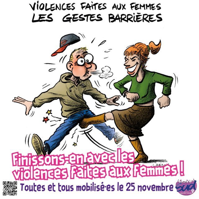 SUD Collectivités Territoriales de la Haute-Garonne : Contre les violences faites aux femmes et aux minorités de genre