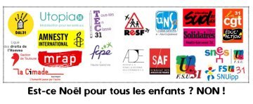 SUD Collectivités Territoriales de la Haute-Garonne : Est-ce Noël pour tous les enfants ? NON !