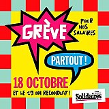 SUD Collectivités Territoriales de la Haute-Garonne : Appel à la grève le 18 octobre 