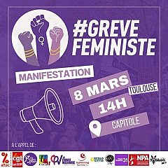 SUD Collectivités Territoriales de la Haute-Garonne : 8 mars - grève féministe