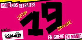 SUD Collectivités Territoriales de la Haute-Garonne : Mobilisation pour les retraites