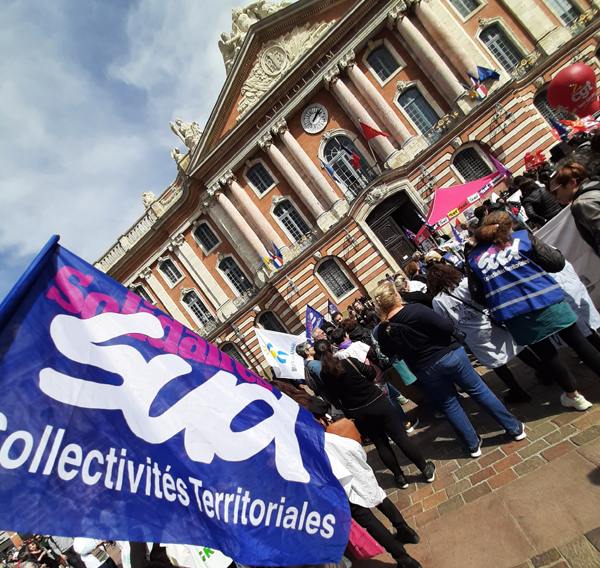 SUD Collectivités Territoriales de la Haute-Garonne : Mairie de Toulouse - On se mobilise !