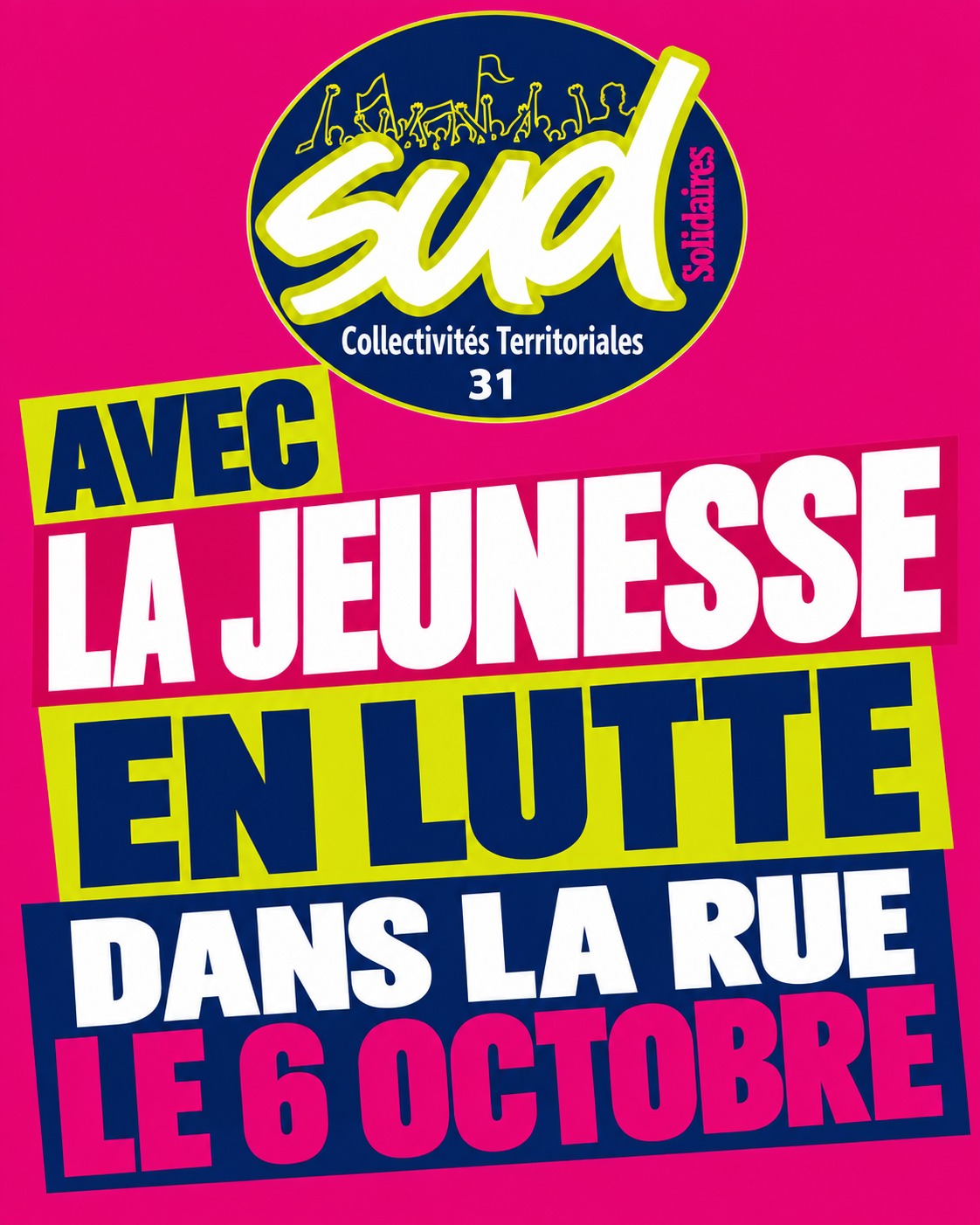 SUD Collectivités Territoriales de la Haute-Garonne : SUDCT au côté des jeunes pour leurs revendications et contre la répression !
