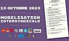 SUD Collectivités Territoriales de la Haute-Garonne : Mobilisation du 13 octobre en France et en Europe