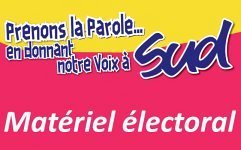 SUD Collectivités Territoriales de la Haute-Garonne : Affiches pour les élections pro du 8 décembre 