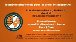 SUD Collectivités Territoriales de la Haute-Garonne : Journée internationale pour les droits des migrant.es